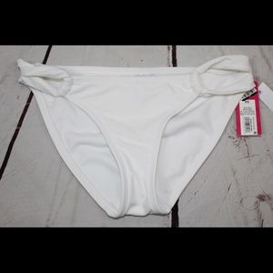 Xhilaration - Bikini Swim Bottom - Women - White